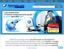 Tablet Screenshot of darmanto.com